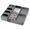 Органайзер для столовых приборов и кухонной утвари drawerstore™ серый