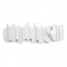 Вешалка настенная sticks белая