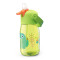 Бутылочка детская с силиконовой соломинкой 415 мл зелёная