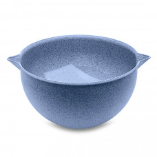 Миска с ручками palsby, organic, 2 л, синяя