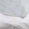 Пододеяльник двухсторонний из перкаля светло-серый с принтом Хвойное утро russian north, 200х200 см