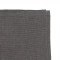 Скатерть на стол из умягченного льна с декоративной обработкой темно-серого цвета essential, 143х250