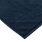 Полотенце банное фактурное темно-синего цвета из коллекции essential, 90х150 см