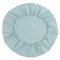 Простыня круглая на резинке из сатина голубого цвета из коллекции essential, 75х75х20 см