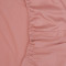 Простыня на резинке из сатина темно-розового цвета из коллекции essential, 200х200х30 см