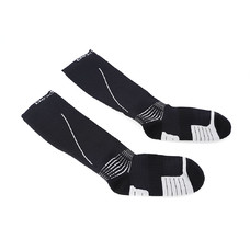 Водонепроницаемые носки Dexshell Mudder S (36-38), Черные с серыми полосками  , DS635GRYS